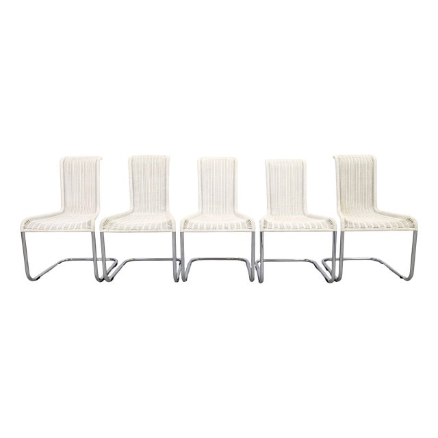 B20 Cantilever Chairs by Jean Prouve for Tecta, Set of 5 For Sale