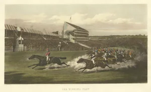 After H. Alken, The Winning Post, 1900, Print
