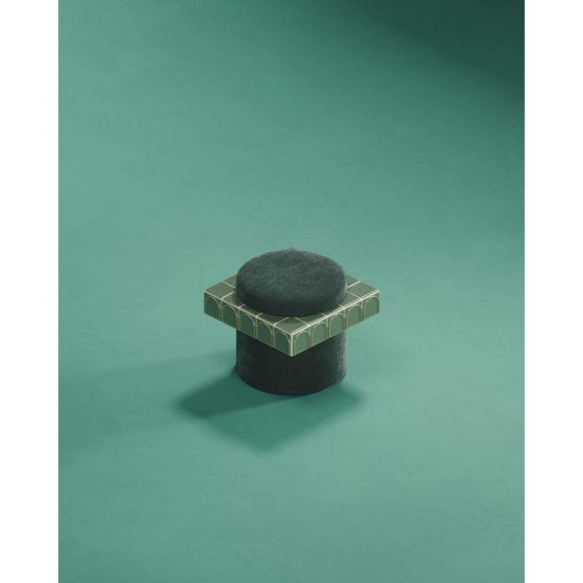 Not Yet Made - Made To Order Enigma I Stool Handmade by Malabar For Sale - Image 5 of 18