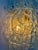 Gold Spun Sugar Murano Glass Wall Sconces from Mazzega, Italy, 1970s, Set of 2 For Sale - Image 8 of 10