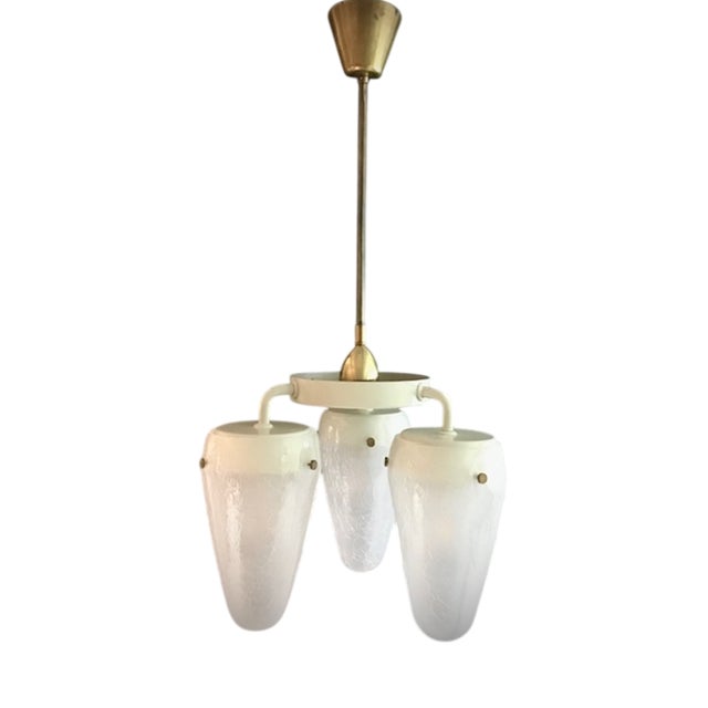 Scandinavian Modern Ceiling Plafond Lamp by Hans-Agne Jakobsson for Hans-Agne Jakobsson AB Markaryd, 1950s For Sale