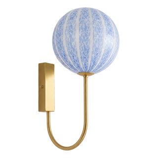 Blue Tulipano 20 Wall Lamp from La Murrina, 1990s For Sale