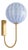 Blue Tulipano 20 Wall Lamp from La Murrina, 1990s For Sale