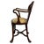 Early 20th Century English Mahogany Armchair in the style of Cornelius v. Smith For Sale - Image 11 of 13