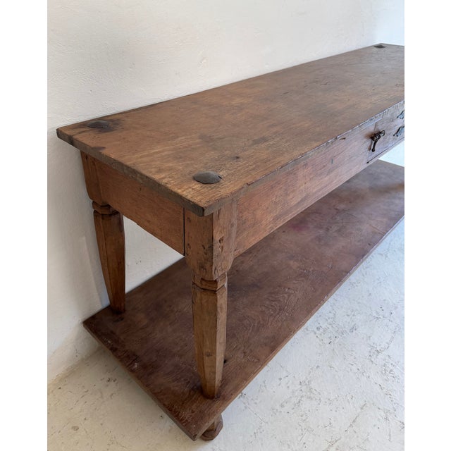 Rustic Spanish Console Table, 1950s For Sale - Image 16 of 18