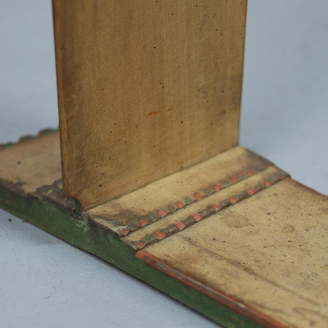 Rustic Farmhouse Folk Art Schwingstock / Ornament, 1889 For Sale - Image 8 of 12