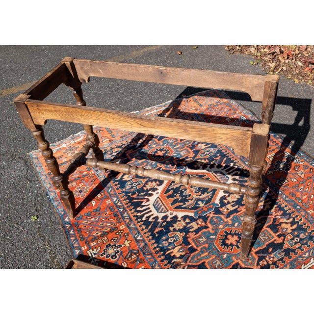 Early 20th Century Arts and Crafts Copper Clad Top Spanish Jacobean Revival Sofa Table For Sale - Image 15 of 18