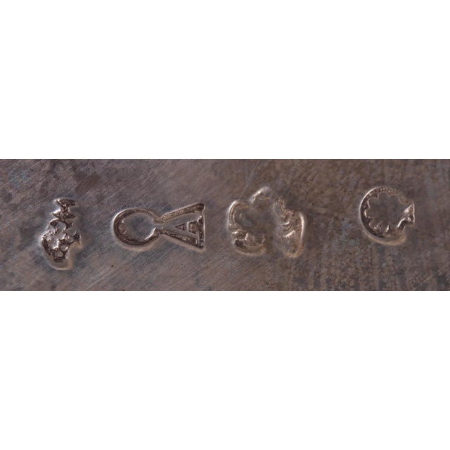 18th Century A Large Antique Italian Silver Serving Tray Circa 1800 For Sale - Image 5 of 7