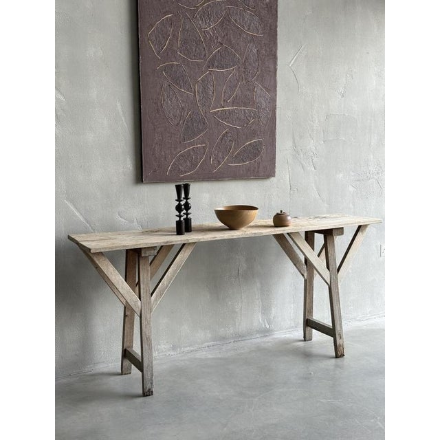 Early 20th Century French Rustic Console For Sale - Image 5 of 5