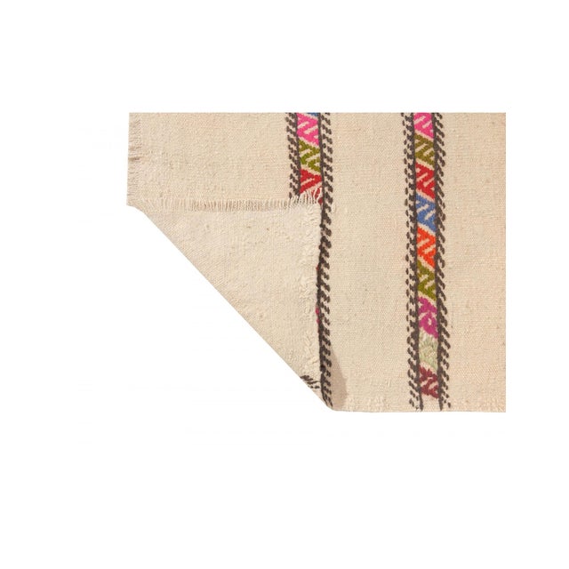 1960s Vintage Decorative Turkish Kilim Runner - 1`10" X 9`1" For Sale - Image 5 of 6