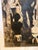 1960s Large Scale “Sur La Port” Oil on Canvas Painting by Alexandre Garbell For Sale - Image 11 of 13