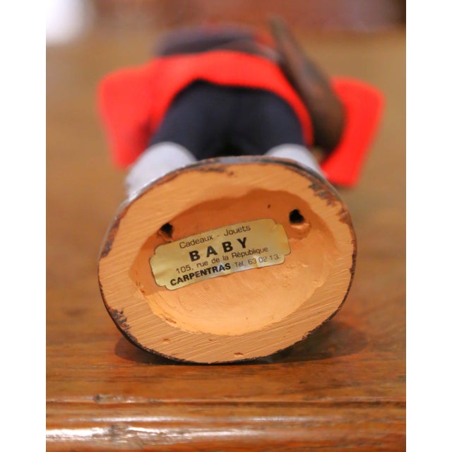 Set of Eight Mid-Century French Santons From Provence For Sale - Image 11 of 18