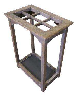 Arts and Crafts Oak Umbrella Stand, 1890