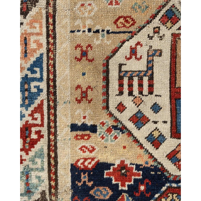 Antique Oriental Animal Design Runner Rug 3'4 X 8'5 For Sale - Image 11 of 17