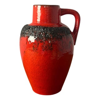 Red Fat Lava Model 223 Carafe from Kreutz Keramik For Sale
