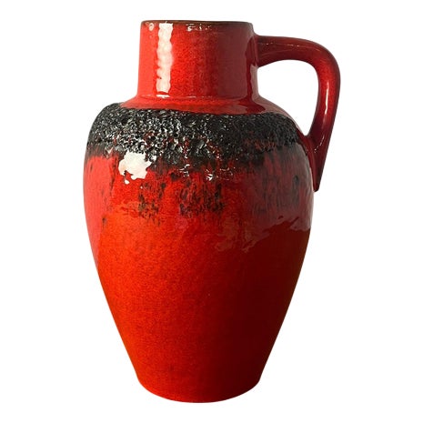 Red Fat Lava Model 223 Carafe from Kreutz Keramik For Sale