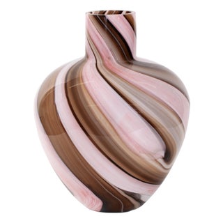 Neapolitain Glass Vase- Small For Sale