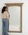 Wood 19th Century France Red Wood Full-length & Floor Mirrors For Sale - Image 7 of 9