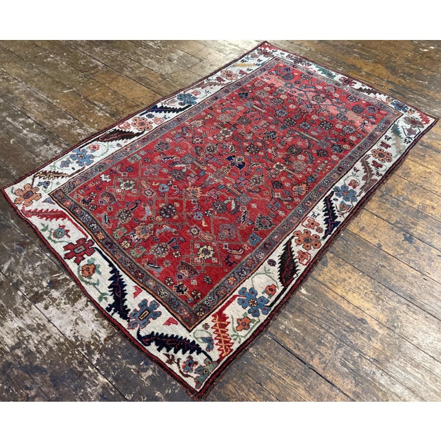 Antique Bidjar Rug, 1890s For Sale - Image 5 of 18