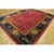 1920s 1920s Luxurious Red Wool Antique Chinese Art Deco Walter Nichols Rug Carpet For Sale - Image 5 of 11