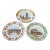 Set of Three Mid-Century Vintage Italian Landmark Plates For Sale