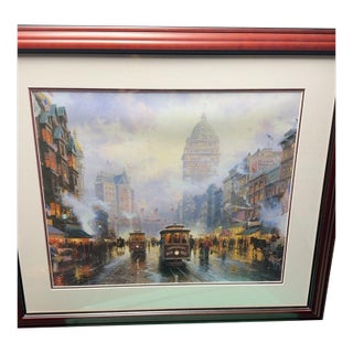 Thomas Kinkade — San Francisco, Market Street — 910/1875 G/P For Sale