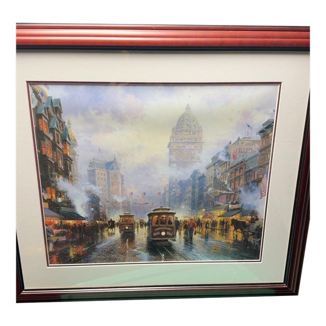 Thomas Kinkade — San Francisco, Market Street — 910/1875 G/P For Sale