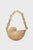 French 2026 Summer Poolside Natural the Anna Conch Shell Wicker Shoulder Bag Gold Chain For Sale - Image 3 of 11