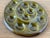 Green French Majolica Snail Appetizer Plate from St. Clement, France, 1970s For Sale - Image 8 of 12