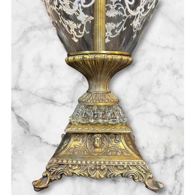 1950s Hollywood Regency Table Lamp For Sale In South Bend - Image 6 of 6