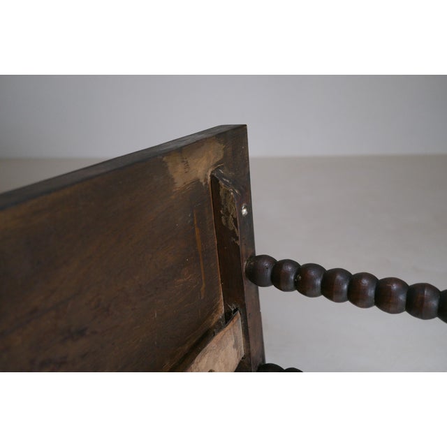 Late 19th Century French Rustic Coffee Table with Bobbin-Turned Base For Sale - Image 14 of 18