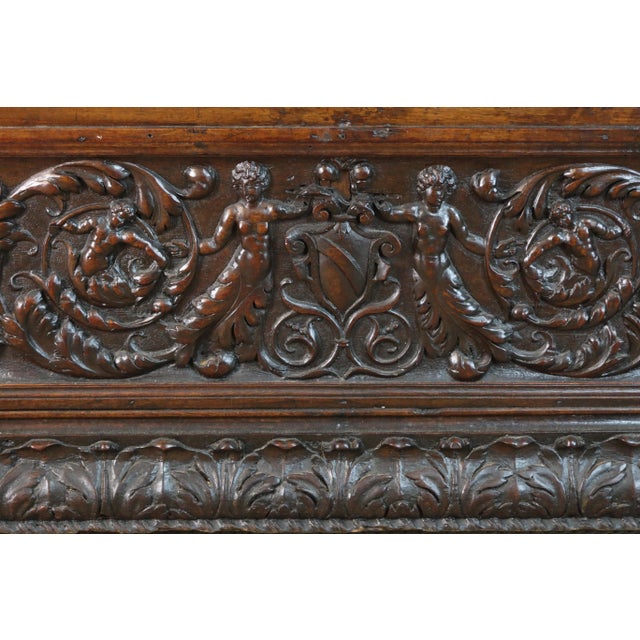 Renaissance Planter in Carved Walnut For Sale - Image 3 of 13