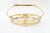 Art Deco Brass Centerpiece with Original Glasses, 1920s For Sale - Image 4 of 9
