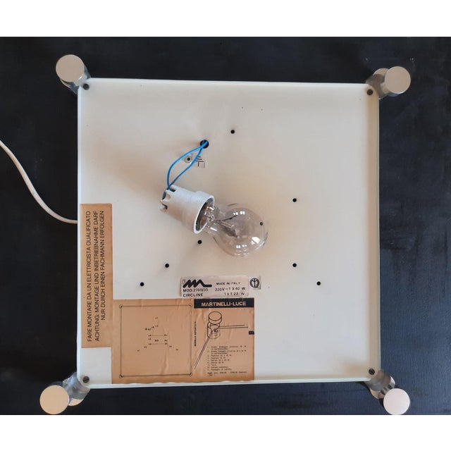 Bolla Wall or Ceiling Lamp by Elio Martinelli for Martinelli Luce, 1970s, 1960s For Sale - Image 11 of 18