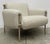 Contemporary Vintage Ami Cashmere, Metal Lounge Chairs, Jonah Takagi, Hallgeir Homstvedt, Pair. For Sale - Image 3 of 11