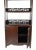 1900 - 1909 Asian Style Elmwood Book Cabinet For Sale - Image 9 of 10
