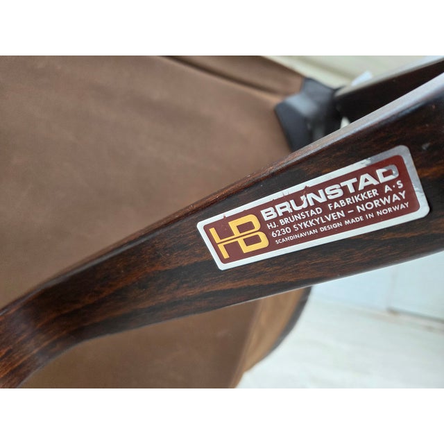 Norwegian Viking Lounge Chair by Jim Myrstad, 1970s For Sale - Image 18 of 18