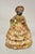 Early 20th Century Antique Victorian Cast Iron Figural Painted Small Hoop Skirt Girl Door Stop For Sale - Image 5 of 9