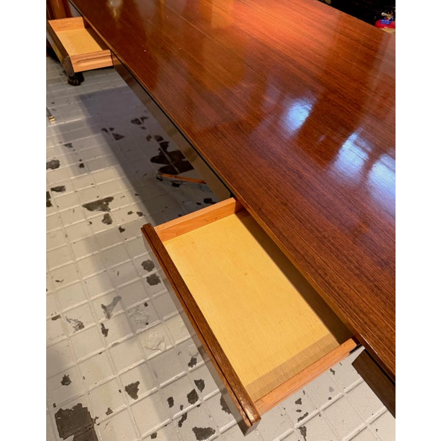 Florence Knoll Executive Partner Table by Florece Knoll, 1960s For Sale - Image 4 of 11