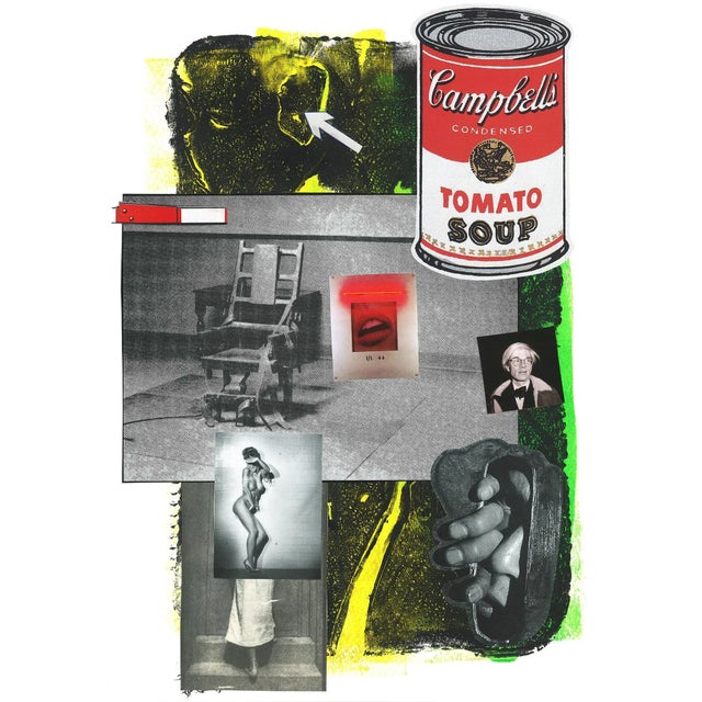 Andy Warhol Inspired Original Fine Art Print No. 2 By Diane Grant Studio Editions Bold, graphic, and unmistakably...