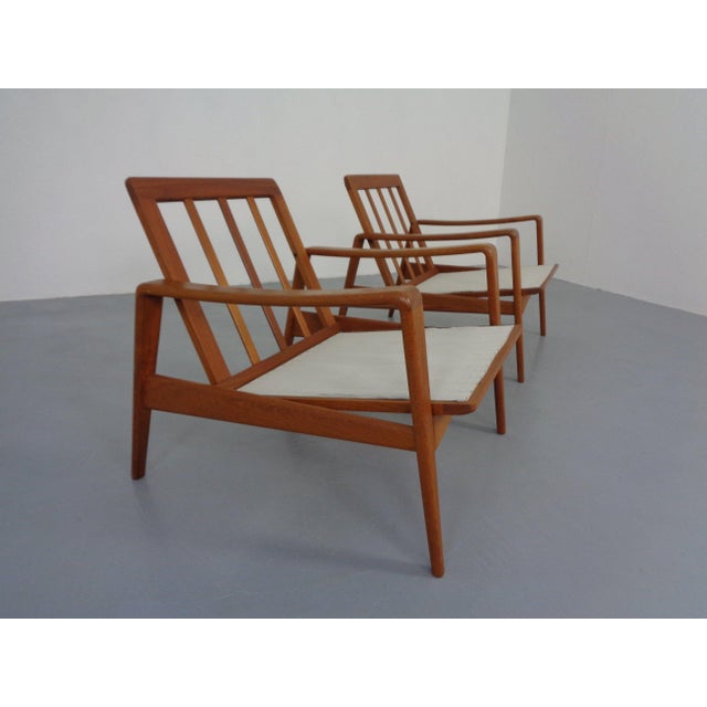 Danish Modern Living Room Set by Arne Wahl Iversen for Komfort, 1960s, Set of 3 For Sale - Image 15 of 18