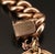 Antique Curb Chain Bracelet With Intaglio Sard Dangle For Sale - Image 4 of 6