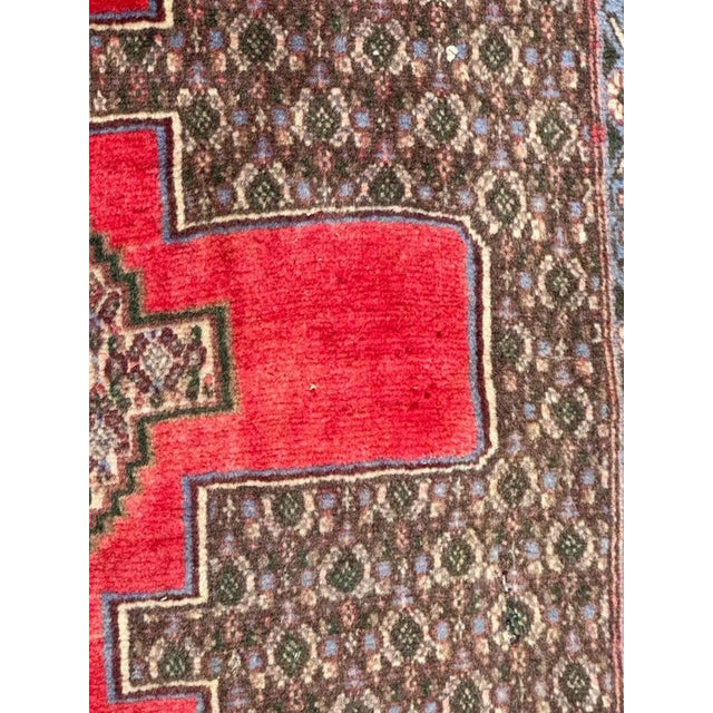 Vintage Senneh Rug, 2000s For Sale - Image 15 of 18