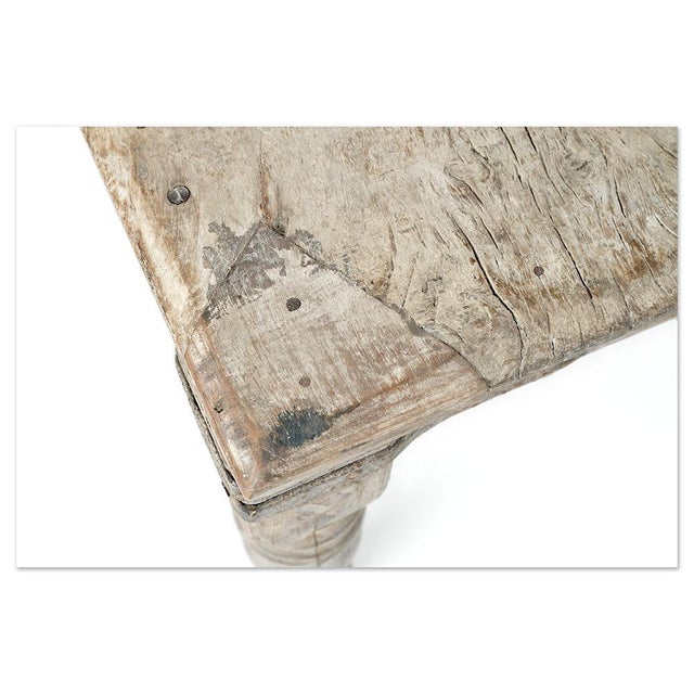 Table in Weathered Wood For Sale - Image 5 of 7