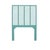 Not Yet Made - Made To Order Liam Platform Bed Twin Extra Long - Turquoise For Sale - Image 5 of 12