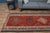 1970s Vintage Turkish Handmade Wool Cotton Red Runner Rug For Sale - Image 11 of 11