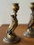 Metal Pair of Owl Candlesticks For Sale - Image 7 of 10