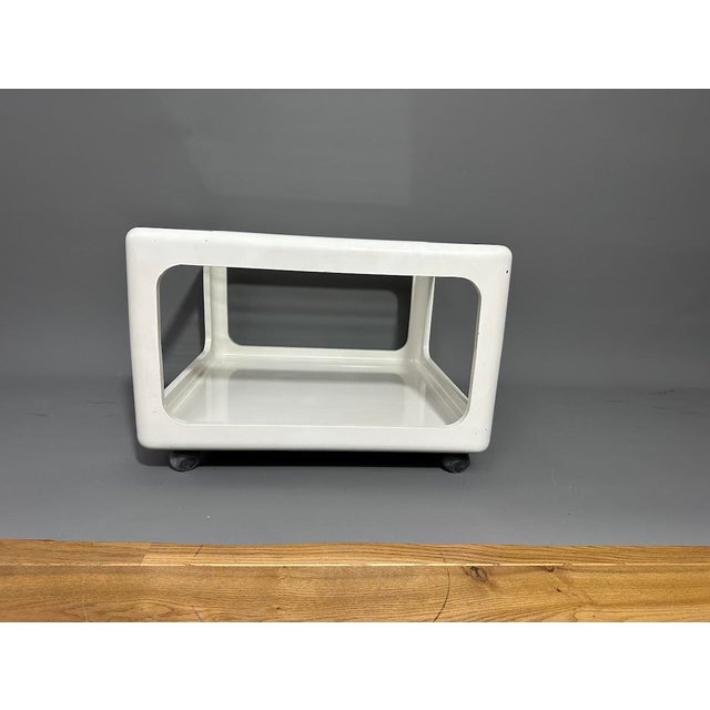 Vintage Space Age Square Table by Peter Ghyczy, 1960s For Sale - Image 4 of 5