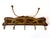 Amazing, original, very elegant and highly decorative Art Nouveau wall coat rack or hanger. Designed and manufactured in...
