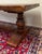 Antique French Dining Farmhouse Monk Refectory Monastery Table Baluster Pedestal For Sale - Image 11 of 18